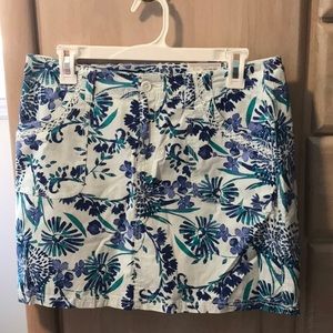 Floral skort